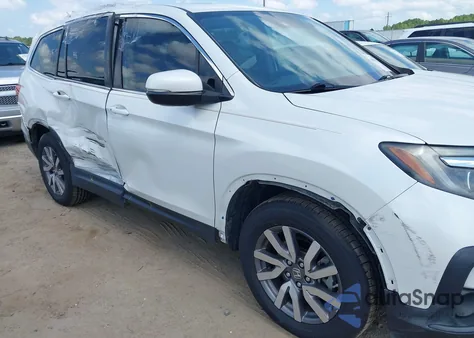 2020 Honda Pilot 2Wd Ex-L z USA, uszkodzony, nr VIN 5FNYF5H54LB019493